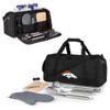 PICNIC TIME Black Denver Broncos BBQ Kit Cooler view 4