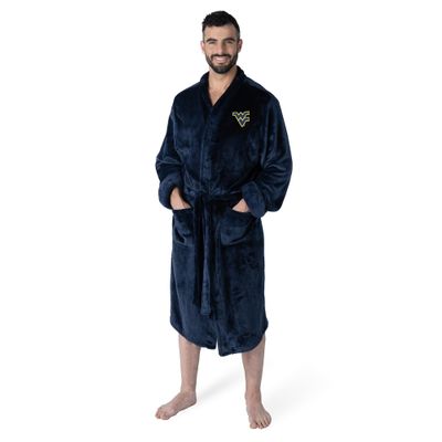 Northwest NCAA West Virginia Mountaineers Unisex-Adult Silk Touch Bath Robe, Large/X-Large, Team Colors