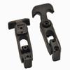 Accessbuy Flexible T-Handle Rubber Draw Latch for Cooler,Boat,Golf Cart,Tool Box,Off-Road Vehicles,Farm Machinery or Engineering Machine Hood (2 Pack with 12PCS Screws) view 3