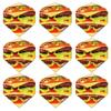 iFlight 3 Sets of Ruthless Standard Dart Flights Plus 1 Set of 3 Aluminum Dart Flight Protectors (Hamburger) view 2