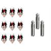 iFlight 3 Sets of Ruthless Standard Dart Flights Plus 1 Set of 3 Aluminum Dart Flight Protectors (Samuri Warriors) view 1