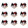 iFlight 3 Sets of Ruthless Standard Dart Flights Plus 1 Set of 3 Aluminum Dart Flight Protectors (Samuri Warriors) view 2