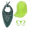 Gravity Threads Super Italian Brothers Costume Kit, Hat Sunglass Bandana Paisley Forest Clear view 1