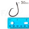 50pcs Fishing 4X Strong Offset Circle Hooks - Size 7/0 view 2