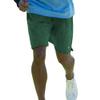 Champion Mens Long Mesh Shorts with Pockets, L, Dark Green view 1