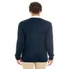 Harriton Ladies' Pilbloc V-Neck Button Cardigan Sweater 2XL DARK NAVY view 2
