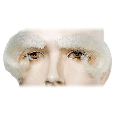 Morris Costumes Eyebrows Yak White