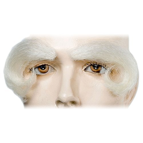Morris Costumes Eyebrows Yak White