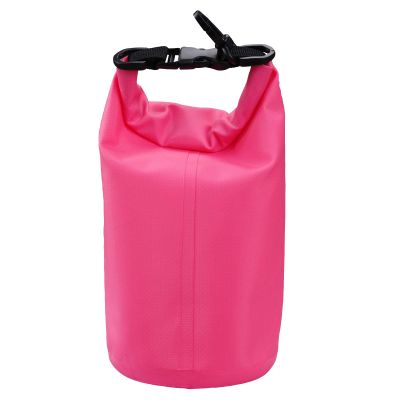 2L Pink 500D Tarpaulin Heavey-Duty PVC Water Proof Dry Bag Sack for Kayaking/Boating/Canoeing/Fishing/Rafting/Swimming/Camping/Snowboarding