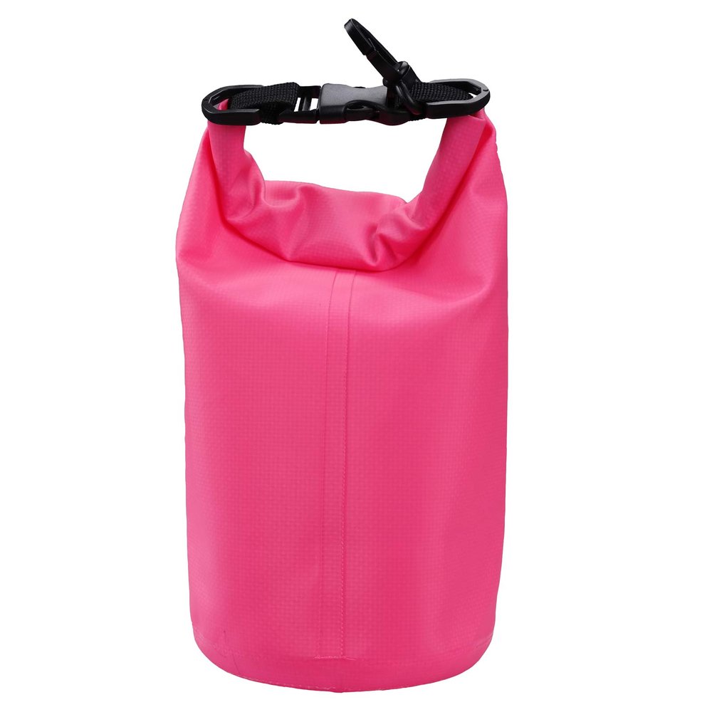 2L Pink 500D Tarpaulin Heavey-Duty PVC Water Proof Dry Bag Sack for Kayaking/Boating/Canoeing/Fishing/Rafting/Swimming/Camping/Snowboarding