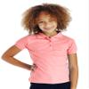 Cutie Patootie - Girls - Solid Polo Shirt w/Cute Button-Up - 4 - Light Pink view 1