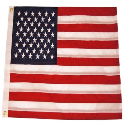 Ant Enterprises. 12x18 Yacht Boat Ensign Nautical US USA American Flag Fully Sewn 2ply 12"x18"