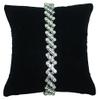888 Display, USA - 4-pieces Bracelet Watch Pillow Jewelry Displays (3" x 3", Black Velvet) view 2