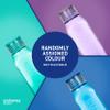 Sistema BPA Free Stackable Square Bottle, Assorted Colours, 475 ml view 2