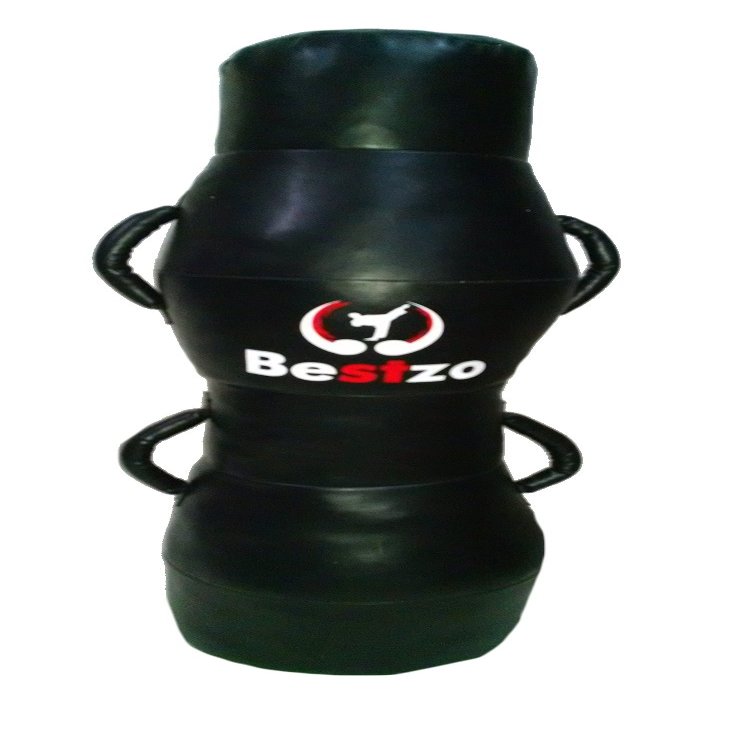 Classyak MMA Brazilian Jiu Jitsu Pound Floor Striking Martial Arts Punching Bag Black - 70 inches