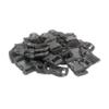 Paracord Planet Bulk Quantity - 3/8 Inch Contoured Quick Side Release Plastic Buckle Snap Clasp Available in and Quantities (1000 Pack, Clear Black) view 1