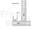 10pcs Fish WOW! Swordfish Hook Big Game Southern Stainless Steel Tuna Hooks - Size 7/0 view 2