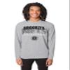 Ultra Game NBA Official Mens Super Soft Supreme Long Sleeve T-Shirt - Unisex, Brooklyn Nets, Heather Gray, Large view 3