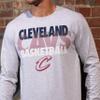 Ultra Game NBA Official Mens Super Soft Supreme Long Sleeve T-Shirt - Unisex, Brooklyn Nets, Heather Gray, Large view 4