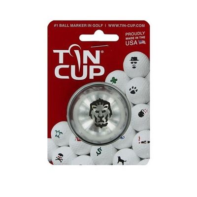 Tin-Cup Unisex's Big Cat Golf Ball Marker, Steel, One Size