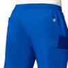 Maevn EON Men's Half Elastic 8-Pocket Cargo Scrub Pants (X-Small Short, Royal Blue) view 4