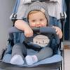 Funky Junque Toddler Winter Hat Ages 14, Soft Knit Beanie for Boys & Girls, Cozy Warm Kids Beanies for Cold Weather - Heather Gray view 3