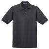 Jerzees Mens SpotShield Short Sleeve Jersey Sport Shirt, JZ437MSR, 4X, Charcoal view 1