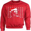 ALLNTRENDS Adult Crewneck Let It Snow Ugly Christmas Sweater Gift (2XL, Red) view 1