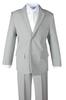 Spring Notion Big Boys' 2 Piece Suit Set 4T Grey view 2