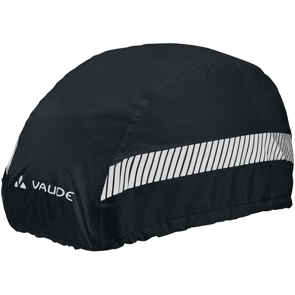 VAUDE Unisex Luminum Helmet Raincover, Black,
