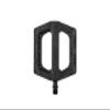 Dmr V11 Flat Mountain Bike Pedals - All Black, Steel Axle/Pair Lightweight Nylon Composite Plastic MTB Cycling Part Downhill Freeride Ride Trail Dirt Jump Cycle Wide Platform Tuneable Pin Grip view 1