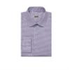 Kenneth Cole Unlisted Men's Dress Shirt Slim Fit Checks and Stripes (Patterned), Purple, 16"-16.5" Neck 36"-37" Sleeve view 3