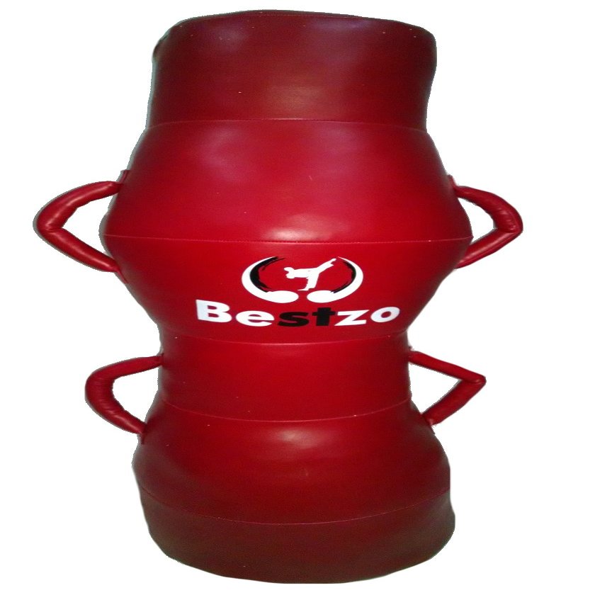 Classyak MMA Brazilian Jiu Jitsu Pound Floor Striking Martial Arts Punching Bag Red - 48 inches
