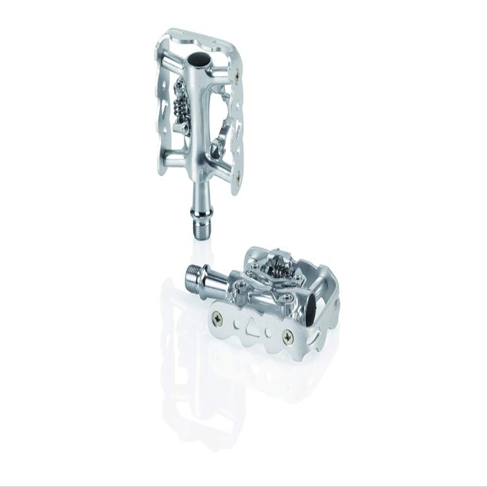 XLC Unisex  Adult's System-pedal-2501820810 System Pedal, Silver, Standard Size