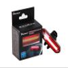 Ultra Bright Lamp safety bicycle lamp USB charging LED waterproof super bright flashing lights mixing bicycle road mountain bike convenient installation (Red Blue) view 2