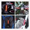 Ultra Bright Lamp safety bicycle lamp USB charging LED waterproof super bright flashing lights mixing bicycle road mountain bike convenient installation (Red Blue) view 4