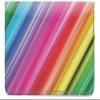 123 Cheap Checks Crazy Rainbows Designer Checkbook Cover, with Credit Card Slots and Pen Loop view 1