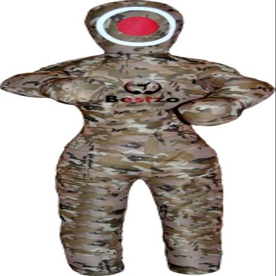 Bestzo MMA Martial Arts Brazilian Grappling Dummy Wrestling Punching Bag Canvas Camouflage - 48 inches