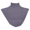 Bluelans Women's Detachable Moslem Islamic Hijab Collar Neck Cover Loop Scarf Grey view 1