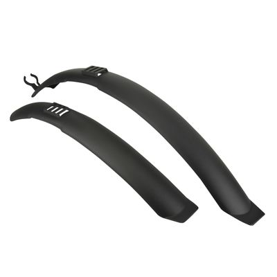 Fischer Unisex_Adult Spritzschutz-Set 24-26" Splash Guard, Black