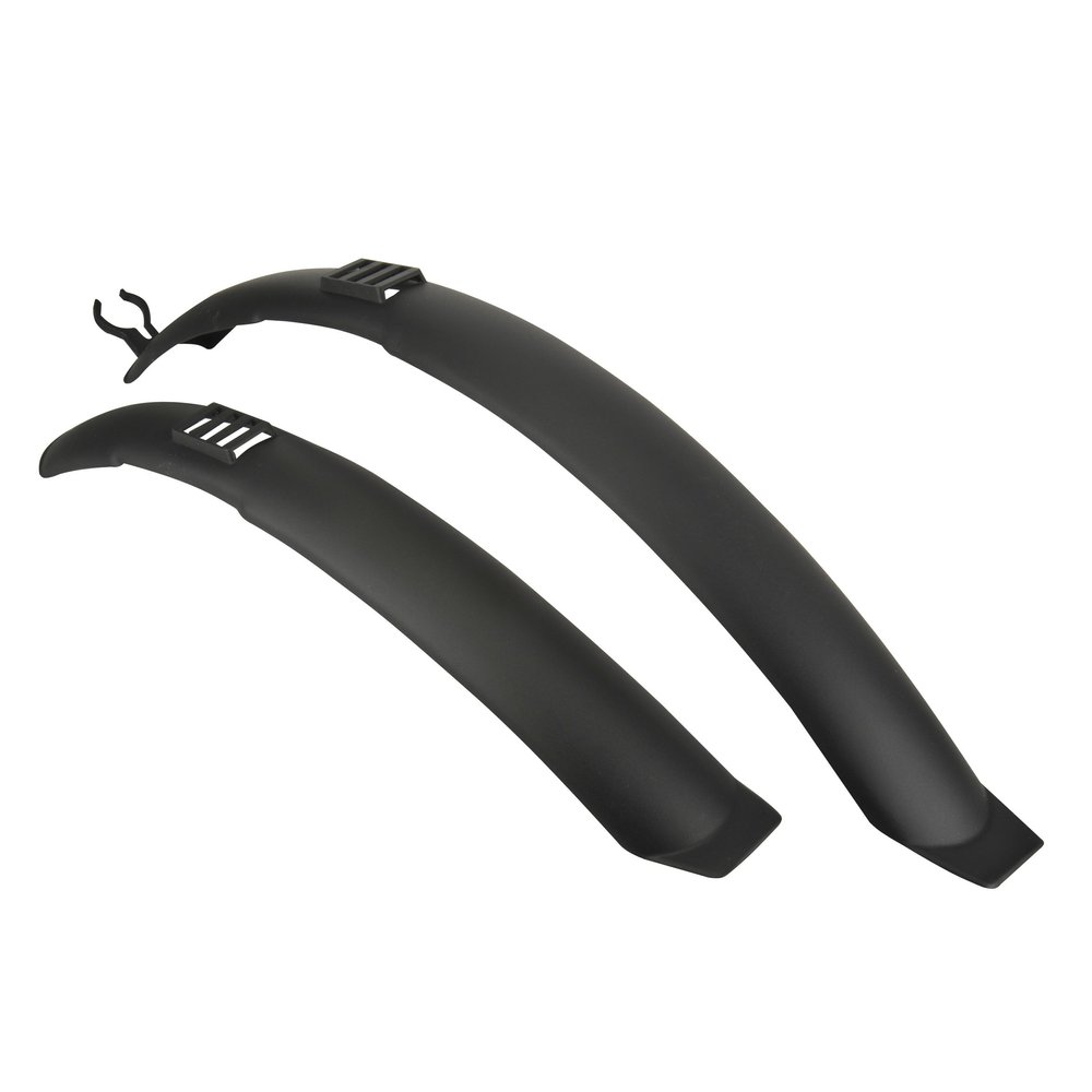 Fischer Unisex_Adult Spritzschutz-Set 24-26" Splash Guard, Black