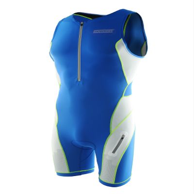Rocket Science Sports Elite Racer Men's 1pc 8' Inseam - Blue/White - S