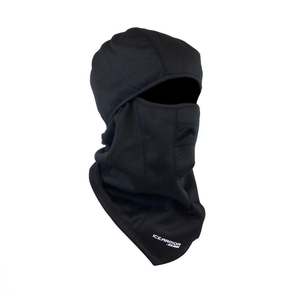 CLAM ICEARMOR Convertaclava Windproof, Breathable Fleece Balaclava for Ice Fishing & Extreme Cold Protection