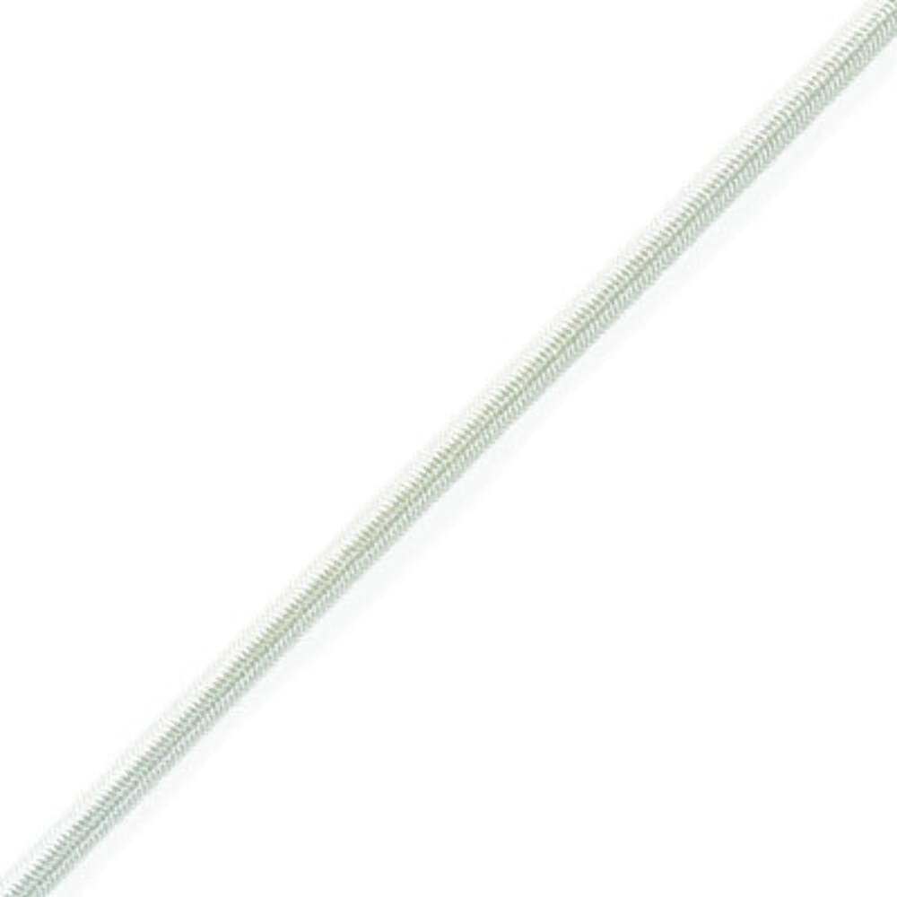 Marlow Shockcord White 328ft Spool 1/8in (3mm)