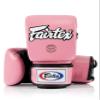 Fairtex TGO3 Muay Thai Boxing Gloves for Men, Women, Kids | Special Open Thumb Design | MMA Gloves| Premium Quality, Light Weight & Shock Absorbent Boxing Gloves (Pink/Black/Large) view 1