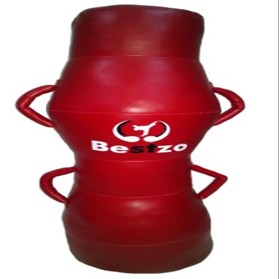Classyak MMA Brazilian Jiu Jitsu Pound Floor Striking Martial Arts Punching Bag Red - 70 inches