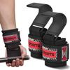 WYOX Weight Lifting Hooks for Men & Women (Pair)  Heavy Duty Wrist Support Straps with Hooks for Deadlifts, Pull Ups, Shrugs  Gym Lifting Straps with Grip Assist for Weightlifting & Strength Training view 1