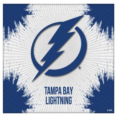 Tampa Bay Lightning 15" x 20" Officially Licensed Logo Canvas by the Holland Bar Stool Co.