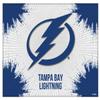 Tampa Bay Lightning 15" x 20" Officially Licensed Logo Canvas by the Holland Bar Stool Co. view 1