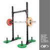 Valor Fitness Yoke Carry Rack - Adjustable Walking and Lifting Station with J-Hooks, Pull Up Bar, and Crossbar for Strength Training Home Gym Workout Equipment view 3